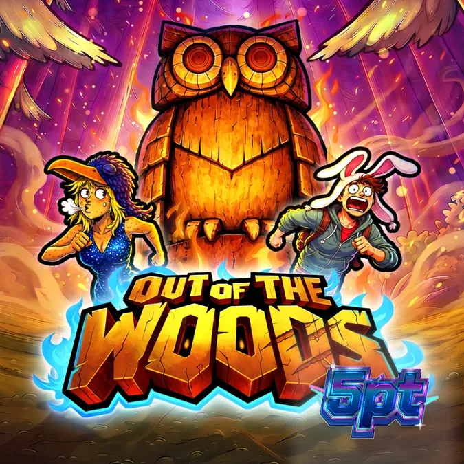 Tampilan visual slot bertema hutan gelap dengan elemen mekanik multiplier